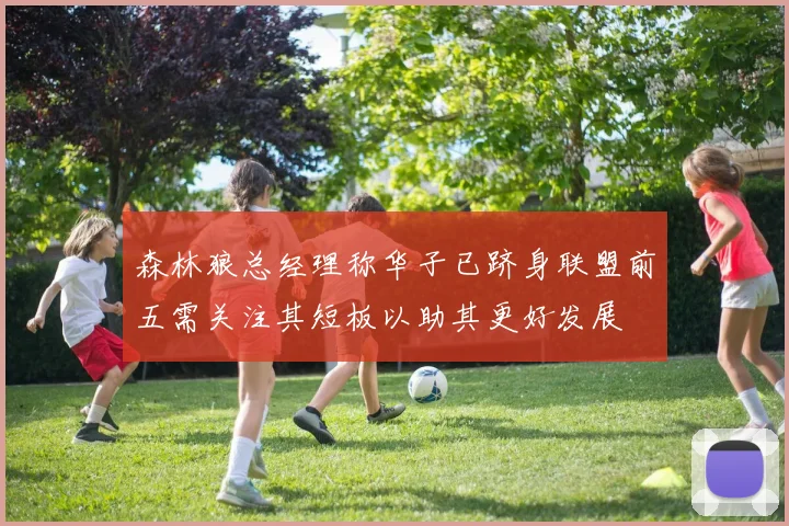 森林狼总经理称华子已跻身联盟前五需关注其短板以助其更好发展